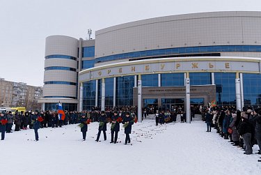 Оренбург простился с героями-летчиками